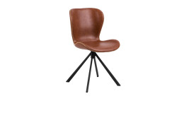 Stuhl Bastian in der Farbe retro Cognac