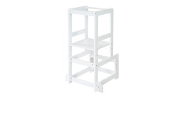 Lernturm 440111WE in Weiß aus Holz.