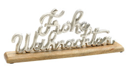 Deko-Schriftzug Frohe Weihnachten
