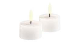 LED-Teelichter 2er-Set 4,5 cm