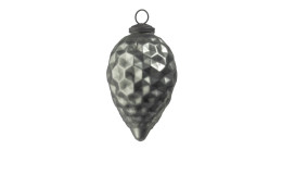Glas-Christbaumzapfen 11 cm
