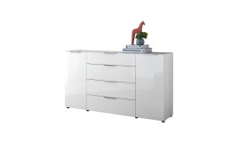 Kommode Saverne 4 Farbe Weiß