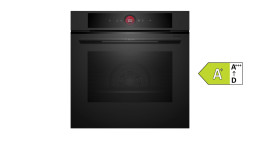 BOSCH Backofen HBG974LM1 in der Farbe Schwarz von vorne