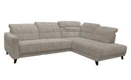 Basis-Ecksofa VIA PAOLA, in der Farbausfühnrung Graugrün