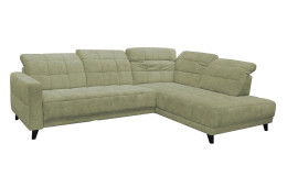 Basis-Ecksofa VIA PAOLA, in der Farbausfühnrung Grün