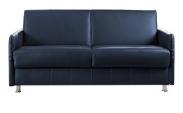 Komfort-Schlafsofa Mailand, in der Farbausführung Navy
