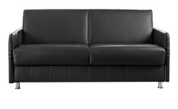 Komfort-Schlafsofa Mailand, in der Farbausführung Anthrazit