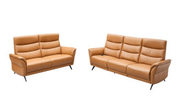 Basis - Sitzgruppe Lascondo Beele, in der Farbausführung congnac