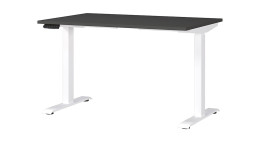 Höhenverstellbarer Schreibtisch Move & Work in Graphit/Weiß