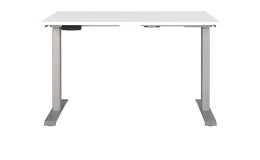 Höhenverstellbarer Schreibtisch Move & Work in Weiß