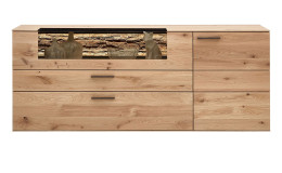 Das Siedeboard Runa ohne Füße und in der Frontansicht zusehen.