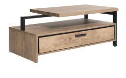 Couchtisch Pavarotti in der Farbe Barnwood