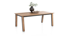 Esstisch ausziehbar Delmonte in Oak Natural Vintage (Vintage Eiche)