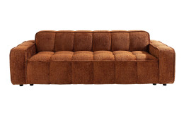 Sofa 3,5-Sitzer Amalfi von Henders & Hazel in der Farbe Kupfer
