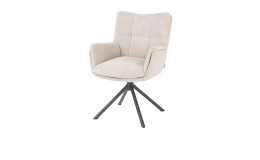 Armlehnenstuhl Juna von Henders & Hazel in beige in graphit