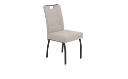 Vierfußstuhl Leon in der Farbe beige