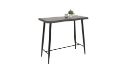 Bartisch Gitte BT in der Farbe Grau-Schwarz