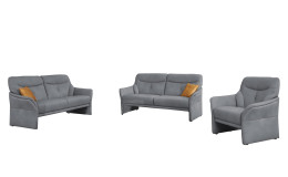Komfort-Sitzgruppe 9568, in der Farbausfürhung Hellgrau