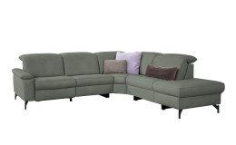 Komfort-Ecksofa 1590, in der Farbausführung Grün