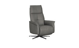 Relaxsessel 9361, in der Farbausführung Grau, Schrägansicht, rechts