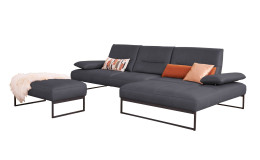 Komfort-Ecksofa 9360, in der Farbausführung Alpin