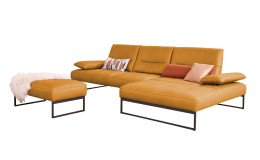 Komfort-Ecksofa 9360, in der Farbausführung Sun