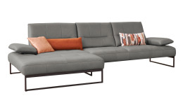 Basis-Ecksofa 9360, in der Farbausführung Grau