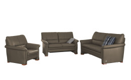 Komfort-Sitzgruppe 2253, in der Farbausführung Lehm