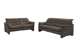 Komfort-Sitzgruppe Sacramento, in der Farbausführung Braun
