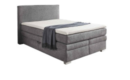 Boxspringbett Alice in der Farbe Dunkelgrau