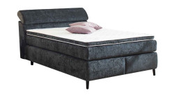 Boxspringbett Dany in der Farbe Anthrazit