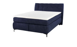 Boxspringbett Gilga in der Farbe Blau