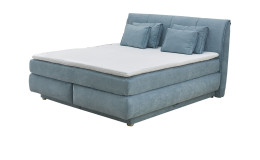 Boxspringbett Carla Mix in der Farbe Grau