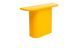 Konsole Eliano Gelb von Kare, Belastbar bis 10 Kg