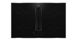 Induktionskochfeld mit integriertem Dunstabzug in schwarz, KMDA 7272 FR-U Silence