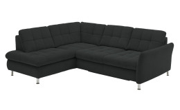 Basis-Wohnlandschaft plano|FORM Imola, in der Farbausführung Anthrazit, Schrägansicht