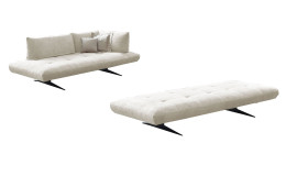 Komfort-Sitzgruppe Quickborn, in der Farbausführung Creme