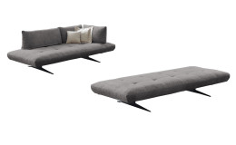 Komfort-Sitzgruppe Quickborn, in der Farbausführung Steel