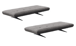 Basis-Sitzgruppe Quickborn, in der Farbausführung Steel