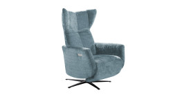 Komfort-Relaxsessel Leeds, in der Farbausführung Blau