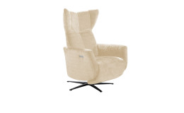 Komfort-Relaxsessel Leeds, in der Farbausführung Creme