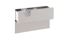 Jugenzimmer-Schubladen-Set Oscar in der Farbausführung Kreideweiß