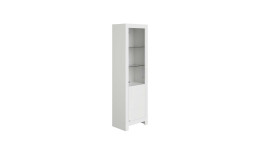 Vitrine Fiona in der Farbausführung Kreideweiß