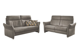 Komfort-Sitgruppe plano|FORM Bari, in der Farbausfphrung Alu