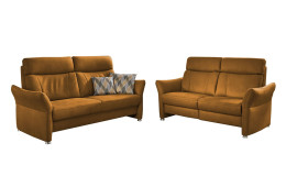 Basis-Sitzgruppe plano|FORM Bari, in der Farbausführung Zimt