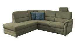 Komfort-Wohnlandschaft plano|FORM Easyplan Q+, in der Farbausführung Green