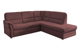 Basis-Wohnlandschaft plano|FORM Easyplan Q+, in der Farbausführung Wine