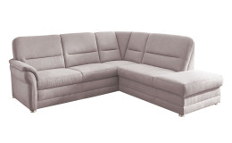 Basis-Wohnlandschaft plano|FORM Easyplan Q+, in der Farbausführung Pearl