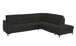 Basis-Wohnlandschaft plano|FORM Enna, in der Farbausführung Schwarz