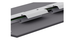 Kabelwanne, alufarbig